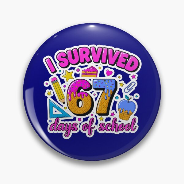 Item preview, 67 Days Of School Survivor  designed and sold by WoodburyLake.