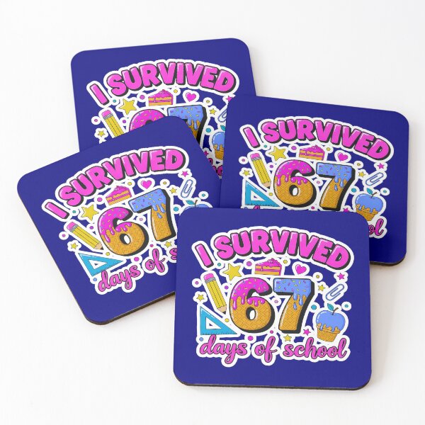 Item preview, 67 Days Of School Survivor  designed and sold by WoodburyLake.