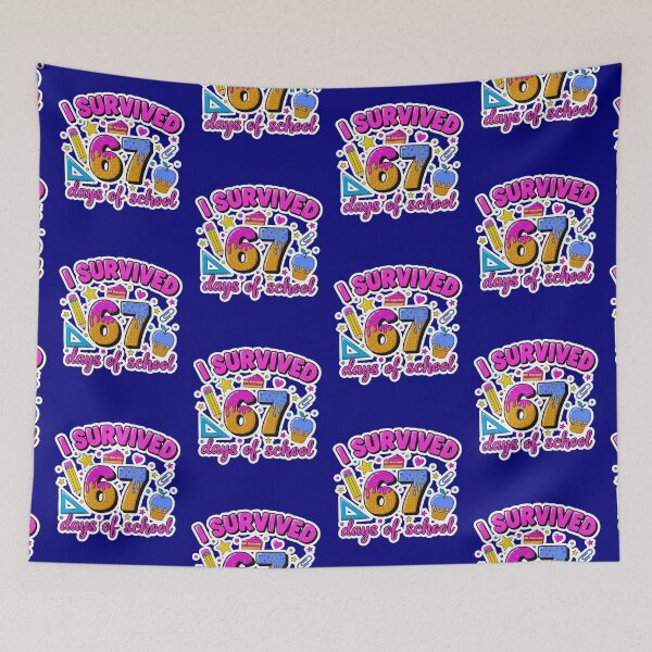 Item preview, 67 Days Of School Survivor  designed and sold by WoodburyLake.