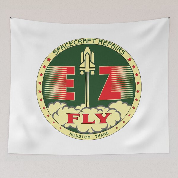 Item preview, E-Z-Fly Spacecraft Repairs - Alien - Retro Colour Scheme designed and sold by Cybercyde Studios.