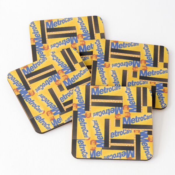 Item preview, NYC Metrocard collage designed and sold by PIXEL POP DESIGNS - Beyond the Norm!.