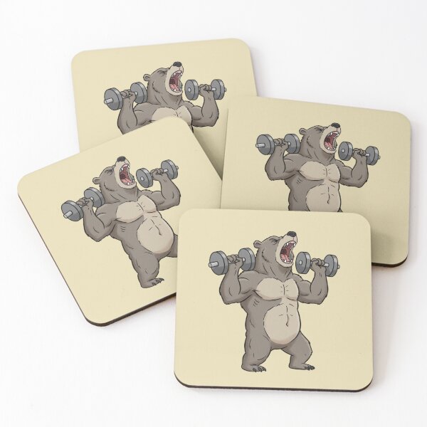 Item preview, Bear Workout For Fitness Enthusiasts designed and sold by Bouufarte.