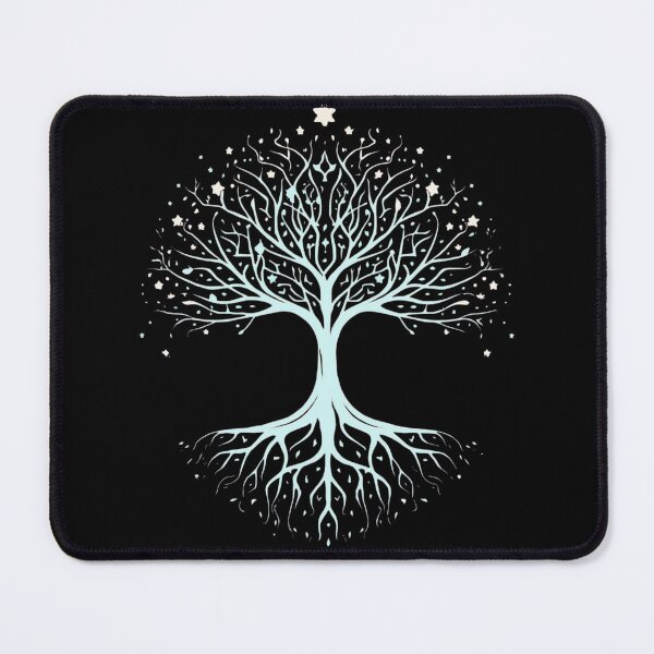 Item preview, Arabic calligraphy: Tree with deep roots and stars, minimalist design designed and sold by stefyComp.