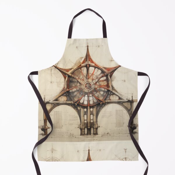 Item preview, Intricate Architectural Blueprint Depicting a Complex Industrial Turbine System with Radiant Amber Geometrical Precision and Drafting designed and sold by Epsydon Designers.