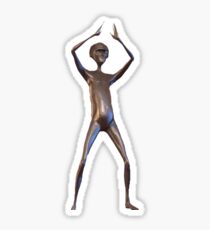 Howard the Alien HD vector art pose 4 Sticker