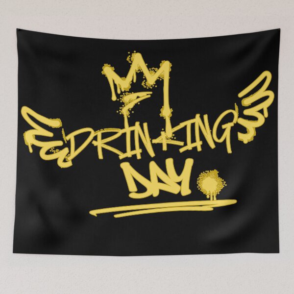 Item preview, Smells Like Day Drinking T-Shirt Funny Graphic Shirt designed and sold by 9morethan9®.