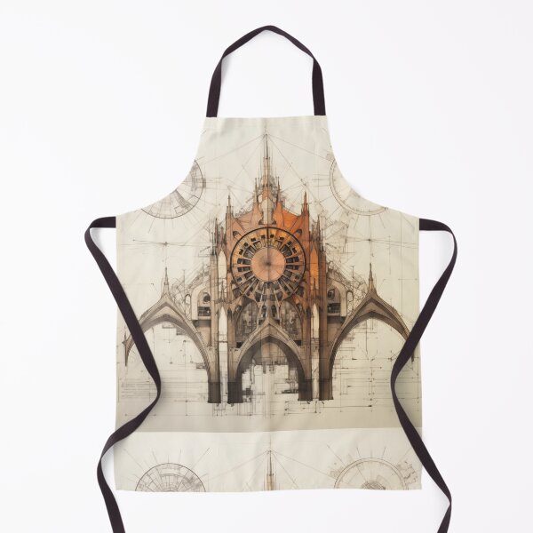 Item preview, Intricate Architectural Blueprint Depicting a Complex Industrial Turbine System with Radiant Amber Geometrical Precision and Drafting designed and sold by Epsydon Designers.