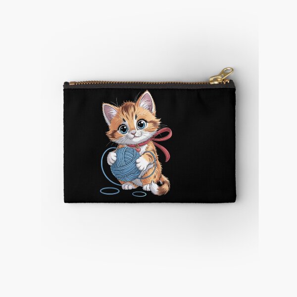 Item preview, cat with yarn designed and sold by jkrphoto.