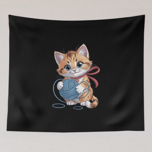 Item preview, gato con hilo designed and sold by jkrphoto.