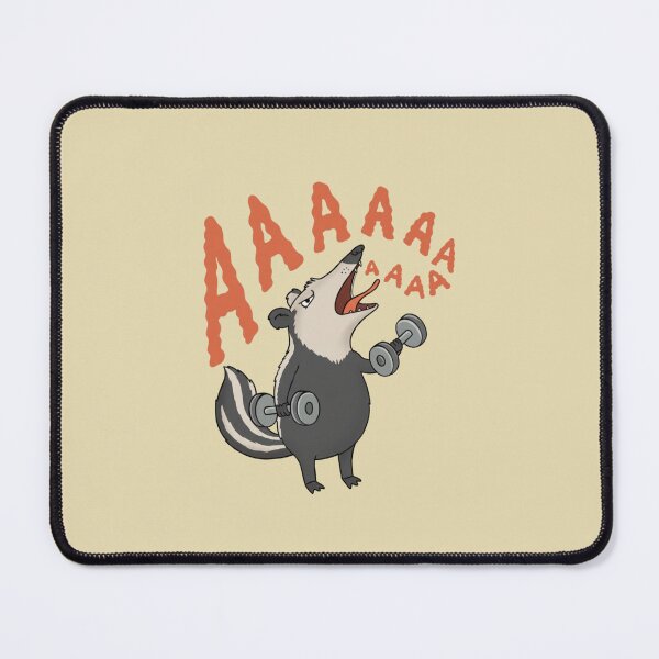 Item preview, Aaaaa Badger Gym Animal Lover designed and sold by Bouufarte.