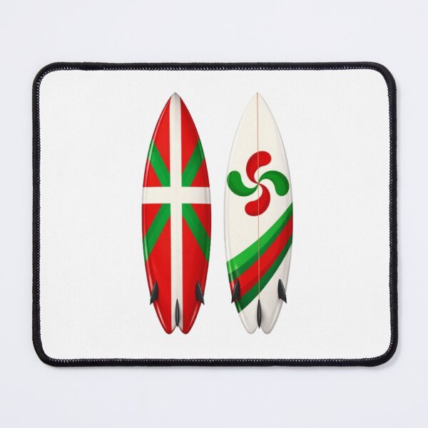 Item preview, Board “Basque Surf – Ikurriña & Lauburu” designed and sold by Gino64.