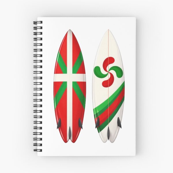 Item preview, Board “Basque Surf – Ikurriña & Lauburu” designed and sold by Gino64.