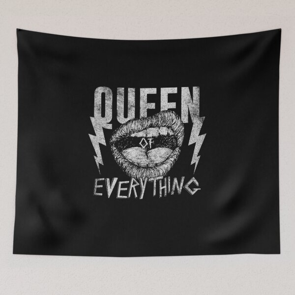 Item preview, Queen of Everything Vintage Biting Lips Graphic designed and sold by The secret storage room.