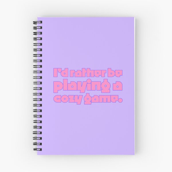 Item preview, I'd Rather Be Playing a Cozy Game - Rose designed and sold by sillyjess.