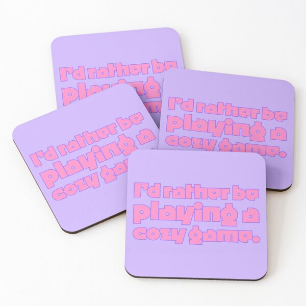 Item preview, I'd Rather Be Playing a Cozy Game - Rose designed and sold by sillyjess.