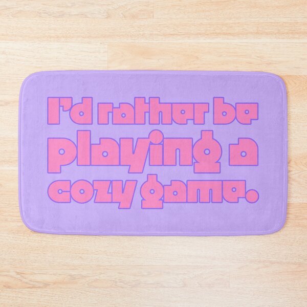 Item preview, I'd Rather Be Playing a Cozy Game - Rose designed and sold by sillyjess.