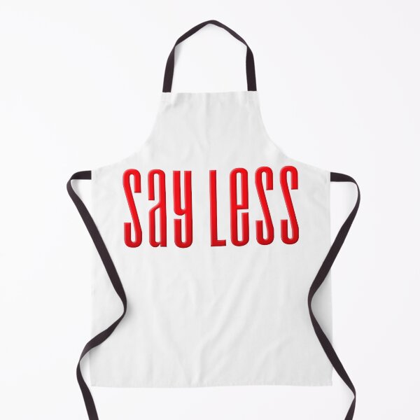 Item preview, Say Less, Red Condensed designed and sold by Memes N Lore .