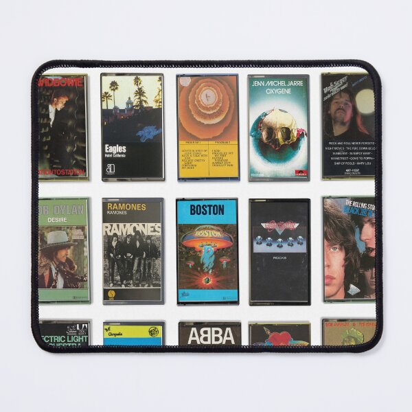 Item preview, The Best of 1976 - 50th Birthday - Vintage Cassette Art designed and sold by Mr Mustard Prints.