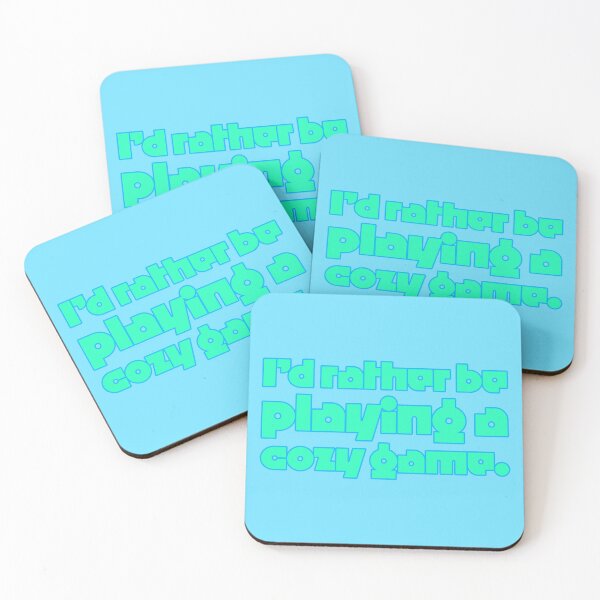 Item preview, I'd Rather Be Playing a Cozy Game - Jade designed and sold by sillyjess.