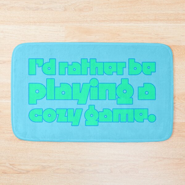 Item preview, I'd Rather Be Playing a Cozy Game - Jade designed and sold by sillyjess.