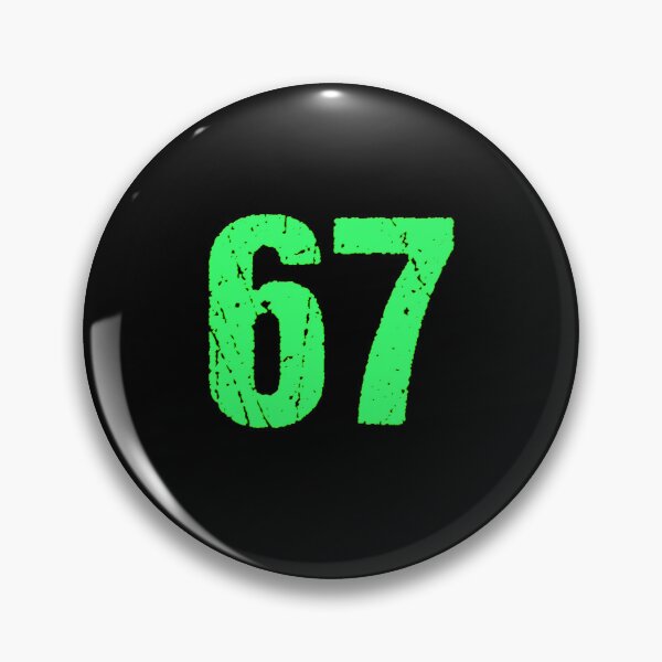 Item preview, 67, Six Seven in Lime Green designed and sold by Memes N Lore .