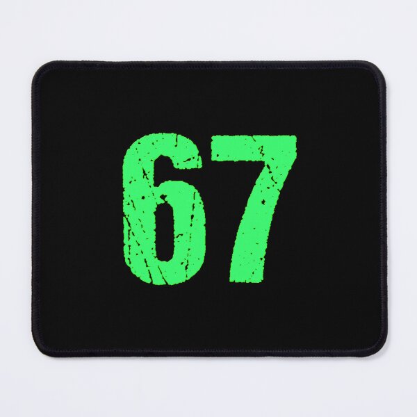Item preview, 67, Six Seven in Lime Green designed and sold by Memes N Lore .