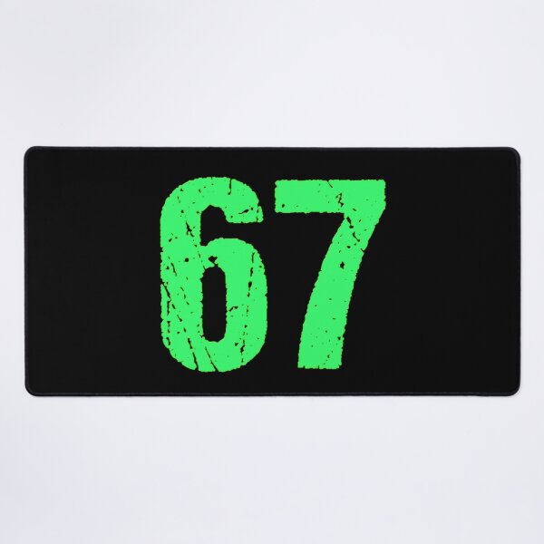 Item preview, 67, Six Seven in Lime Green designed and sold by Memes N Lore .
