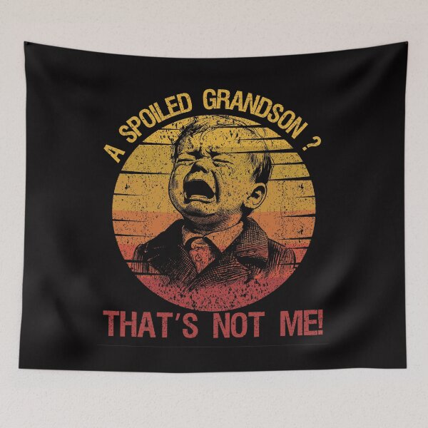 Item preview, A Spoiled Grandson? That's Not Me! Yes I'm a Spoiled Grandson T-shirt designed and sold by Gajabuu.