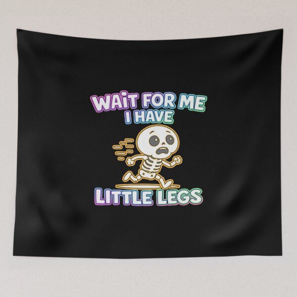 Item preview, Cute-Running-Skeleton "Wait For Me I Have Little Legs"  designed and sold by w66aboo.