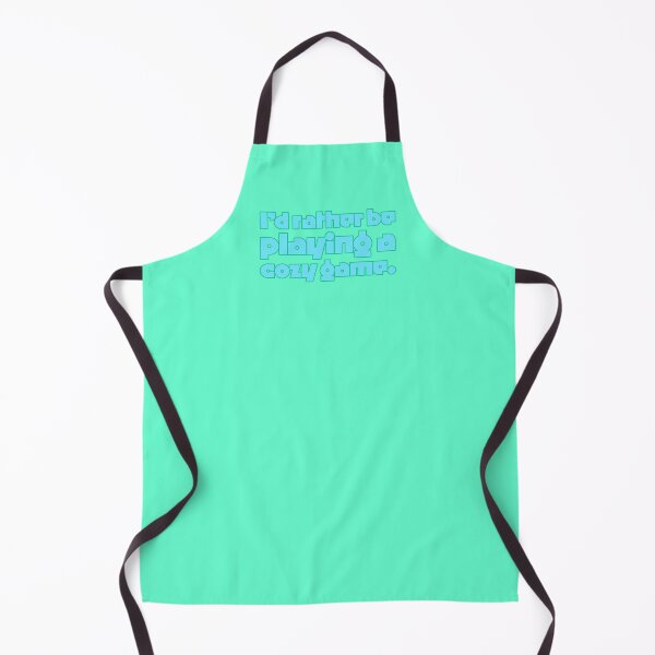 Item preview, I'd Rather Be Playing a Cozy Game - Blue designed and sold by sillyjess.