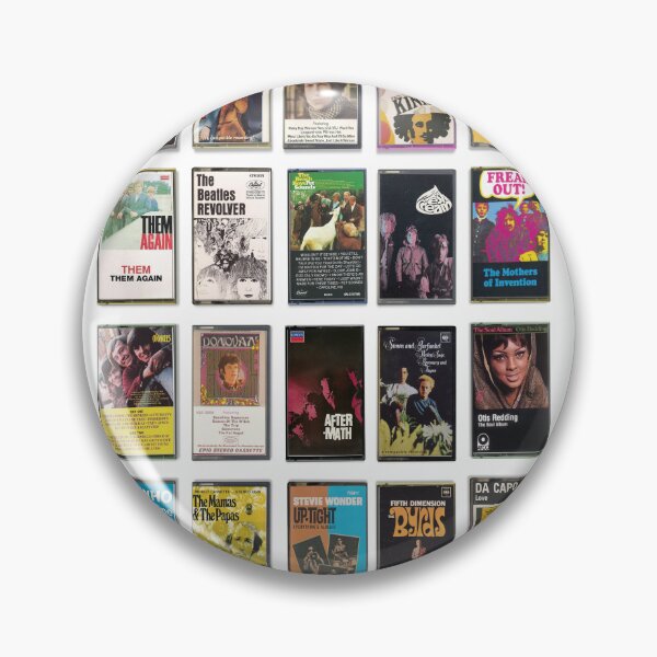 Item preview, The Best of 1966 - 60th Birthday - Vintage Cassette Art designed and sold by Mr Mustard Prints.