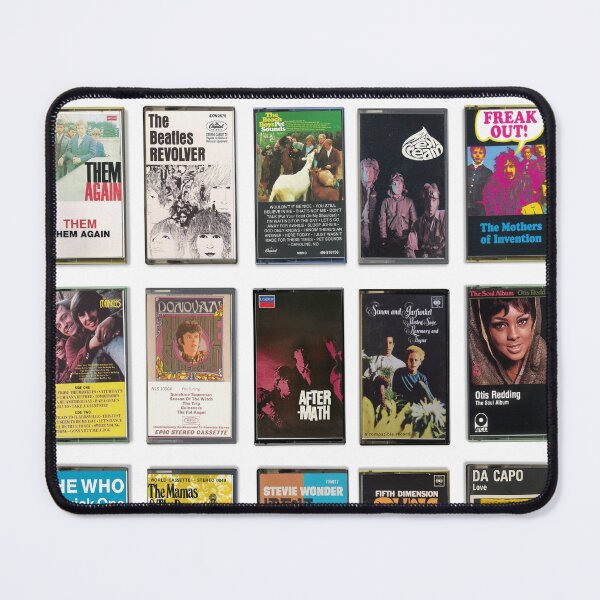Item preview, The Best of 1966 - 60th Birthday - Vintage Cassette Art designed and sold by Mr Mustard Prints.