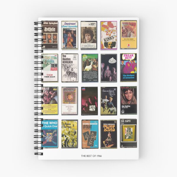 Item preview, The Best of 1966 - 60th Birthday - Vintage Cassette Art designed and sold by Mr Mustard Prints.