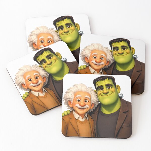 Item preview, The Einstein Brothers – Frank & Albert – Ingenious Monster Science designed and sold by malero-design.