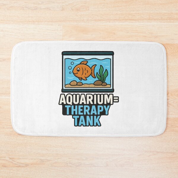 Item preview, Aquarium = Therapy Tank – Relaxing Fish Design for Aquarium Lovers designed and sold by storelibertys.