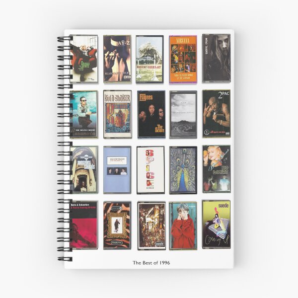 Item preview, The Best of 1996 - 30th Birthday - Vintage Cassette Art designed and sold by Mr Mustard Prints.