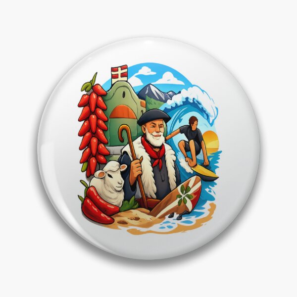 Item preview, “Basque Spirit – Between Land and Ocean” designed and sold by Gino64.