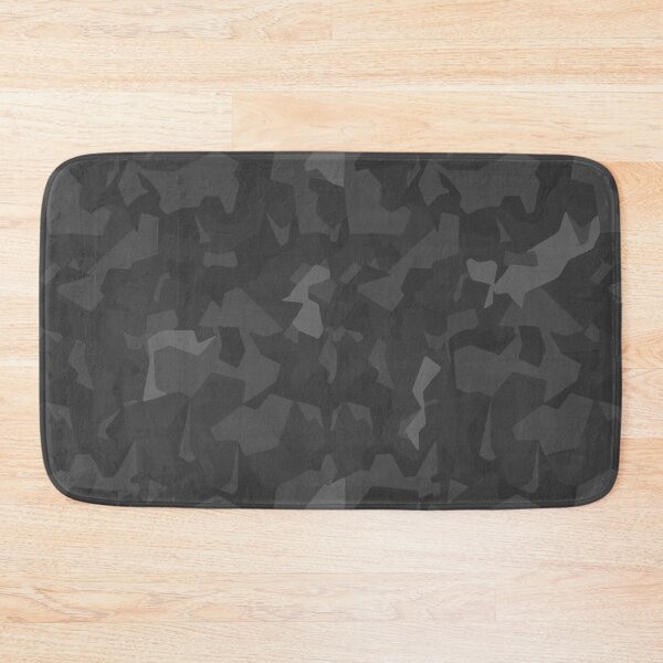 Item preview, Deep Charcoal Night Tactical Geometric Camouflage Pattern designed and sold by WAMTEES.