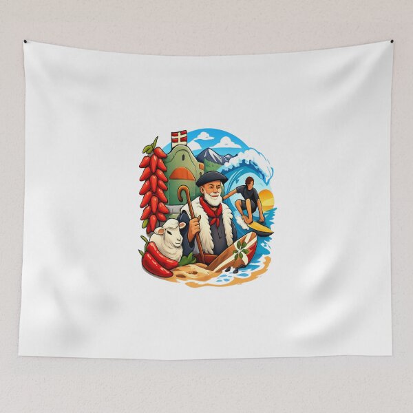 Item preview, “Basque Spirit – Between Land and Ocean” designed and sold by Gino64.