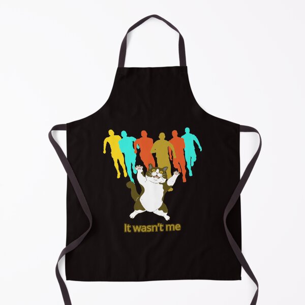 Item preview, It Wasn’t Me – Funny Cat Among Runners designed and sold by Tadeusz1.