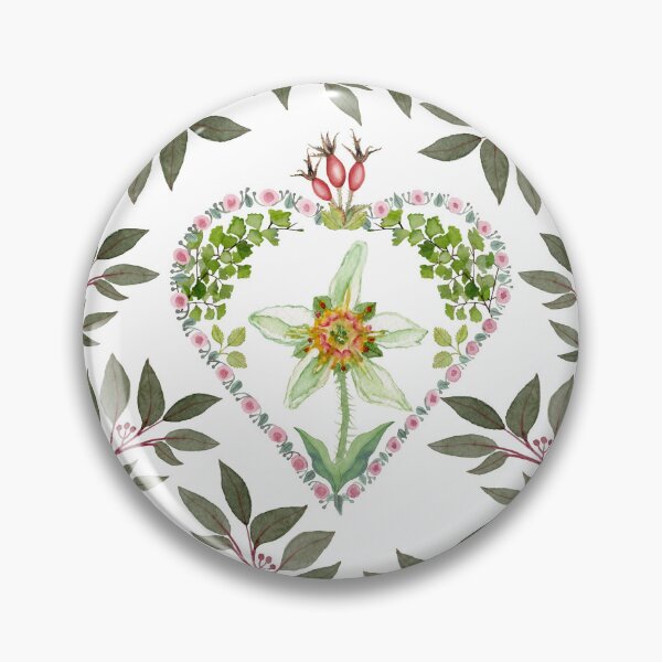 Item preview, Sacred Botanical Heart designed and sold by ArtMelly.