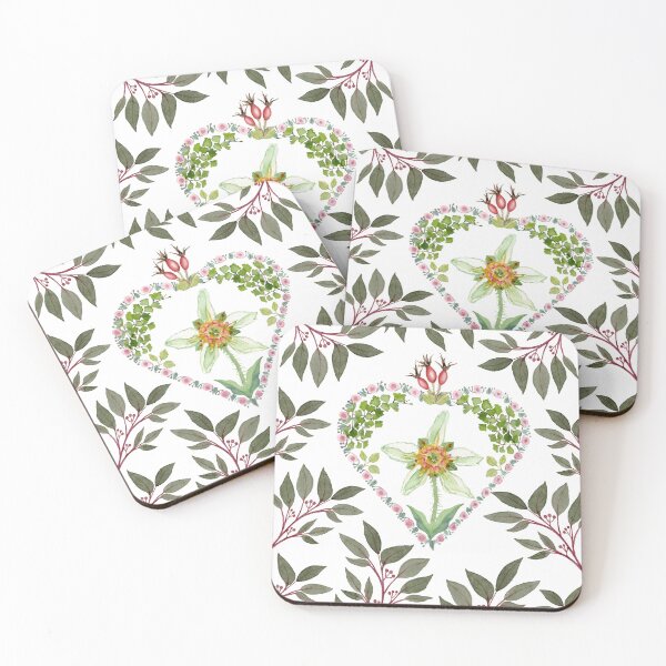 Item preview, Sacred Botanical Heart designed and sold by ArtMelly.