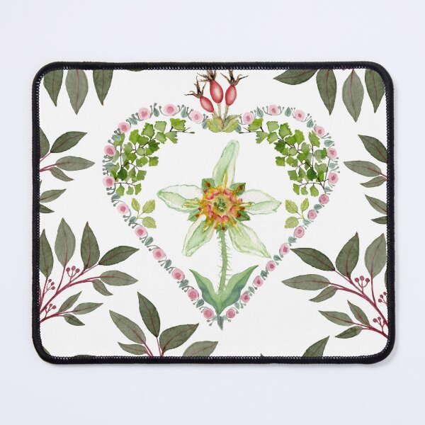 Item preview, Sacred Botanical Heart designed and sold by ArtMelly.