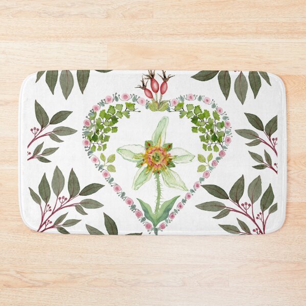 Item preview, Sacred Botanical Heart designed and sold by ArtMelly.