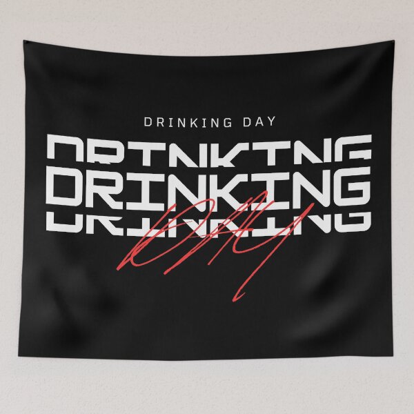 Item preview, Smells Like Day Drinking T-Shirt Funny Graphic Shirt designed and sold by 9morethan9®.