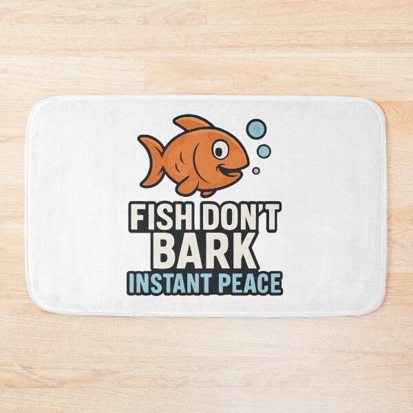Item preview, Fish Don’t Bark – Instant Peace | Relaxing Aquarium Design designed and sold by storelibertys.