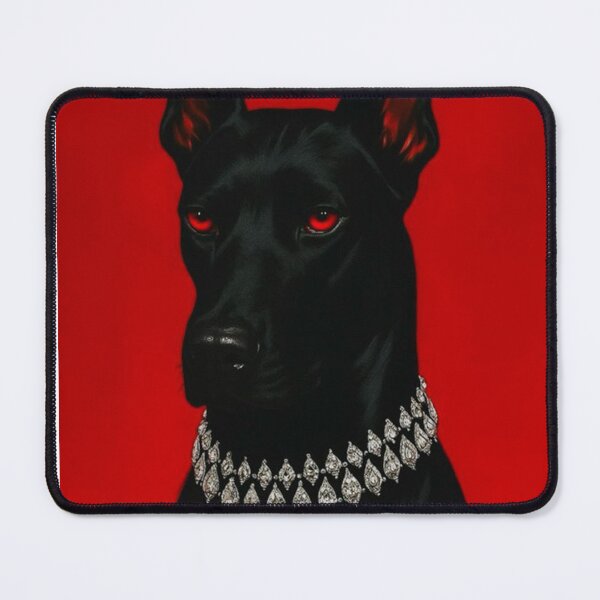 Item preview, Original Black/Red Dog – Clean Graphic Art Design designed and sold by hipeora.