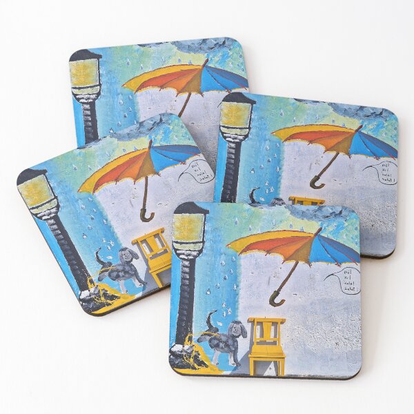 Item preview, Colorful Urban Mural with Floating Chair designed and sold by OneClick-Azores.