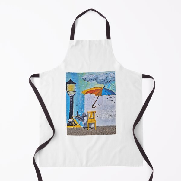 Item preview, Colorful Urban Mural with Floating Chair designed and sold by OneClick-Azores.