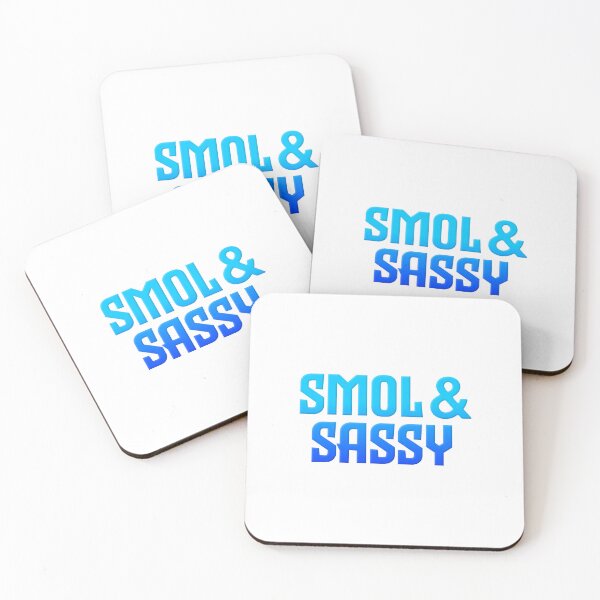 Item preview, Smol & Sassy, Blue Bold designed and sold by Memes N Lore .